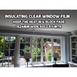 (1.5m x 7m) Energy Saving Low-E UV Radiation Block Window Film
