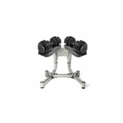 (2x 40kg Adjustable Dumbbells (80kg total) WITH STAND) BRAINGAIN