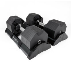 (2x 40kg Octagon Adjustable Dumbbell (80kg total)) BRAINGAIN