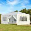 3x6 Meter Garden Gazebo Marquee Party Tent Canopy with 6 Sidewalls