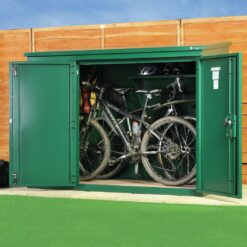 Annexe 6 ft. W x 3 ft. D Pent Metal Bike Shed
