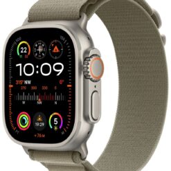 Apple Watch Ultra 2 Cell 49mm Titanium Case/ Olive - Medium