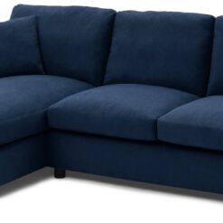 Argos Home Aleeza Fabric Left Hand Corner Sofa - Navy