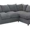 Argos Home Harry Fabric Right Hand Corner Sofa - Charcoal