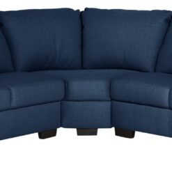 Argos Home Milano Fabric Corner Sofa - Navy