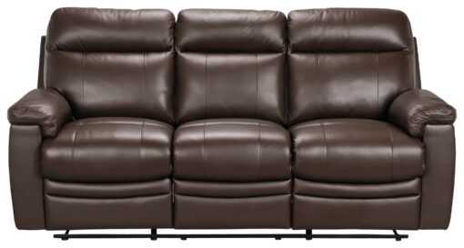 Argos Home New Paolo 3 Seater Manual Recliner Sofa-Chocolate