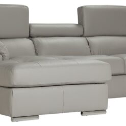 Argos Home Valencia Left Hand Corner Chaise Sofa - Grey