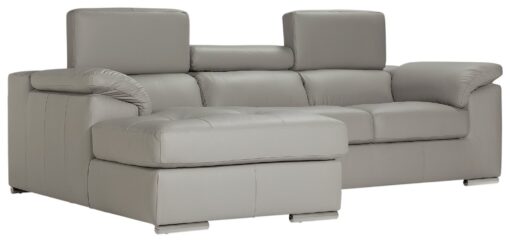 Argos Home Valencia Left Hand Corner Chaise Sofa - Grey