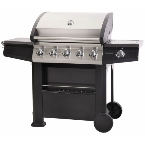 Bass 156cm Gas Barbecue with 5 Burners