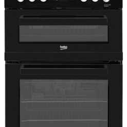 Beko KDC653K 60cm Double Oven Electric Cooker - Black