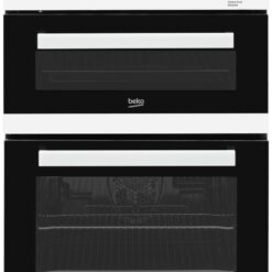 Beko KDC653W 60cm Double Oven Electric Cooker - White