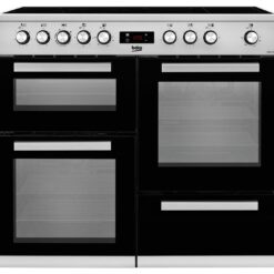 Beko KDVC100X 100cm Electric Range Cooker - Stainless Steel