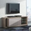 Bevis TV Stand for TVs up to 88"