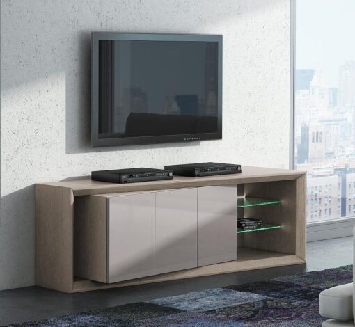 Bevis TV Stand for TVs up to 88"