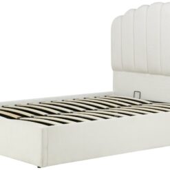 Birlea Monaco Kingsize Ottoman Bed Frame - White