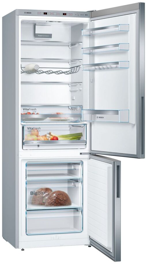 Bosch KGE49AICAG Freestanding Fridge Freezer - Silver