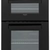 Bush BGC50DBX 50cm Double Oven Gas Cooker - Black