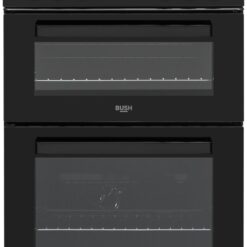 Bush CTFS60TWNGCB 60cm Twin Cavity Gas Cooker - Black