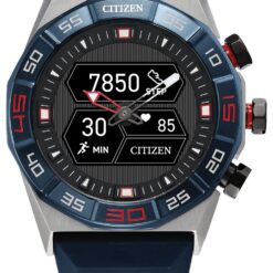 Citizen Blue Bezel Gen 2 Silicone Strap Smart Watch