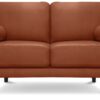 Habitat Jackson Leather 2 Seater Sofa - Tan