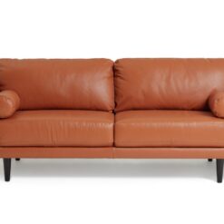 Habitat Jackson Leather 3 Seater Sofa - Tan