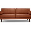 Habitat Jackson Leather 4 Seater Sofa - Tan