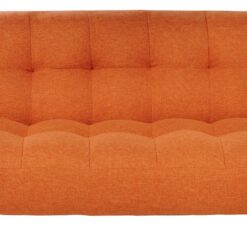 Habitat Kota 3 Seater Fabric Clic Clac Sofa Bed - Orange