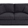 Habitat Lisbon Fabric 2 Seater Sofa Bed - Charcoal