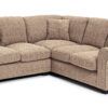 Habitat Lisbon Fabric Corner Sofa - Stone