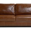 Habitat Milford Leather 4 Seater Sofa - Tan