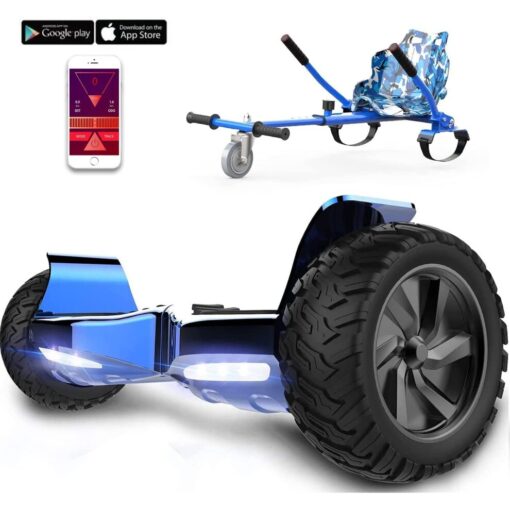 Hoverboards with Hoverkart Off Road AllTerrain Electric Scooter Segway