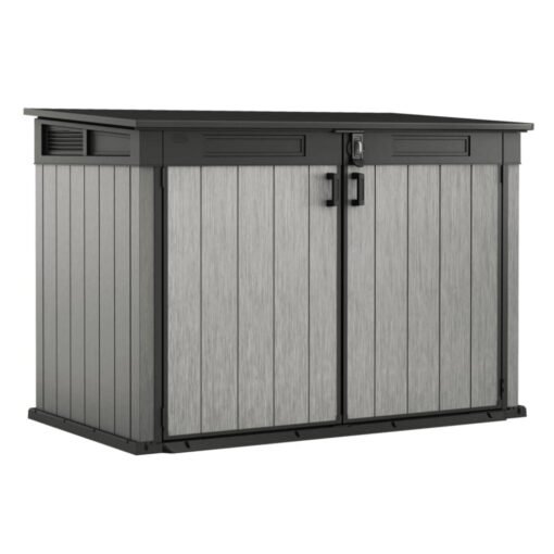 Keter Garden Storage Shed Grande Store 2020L Outdoor Tool Cabinet Box Cabin