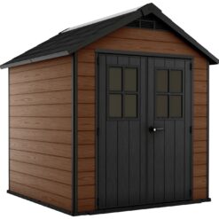 Keter Newton Apex Outdoor Garden Storage Shed - 7.5 x 7ft