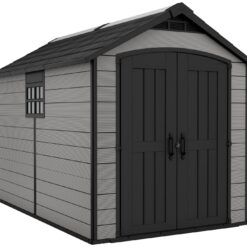 Keter Premier Apex Outdoor Garden Storage Shed -7.5 x 11.5ft