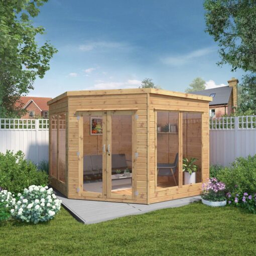 Mercia Premium Corner Summerhouse - 9x9