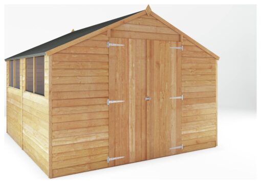Mercia Wooden 10 x 10ft Overlap Shed