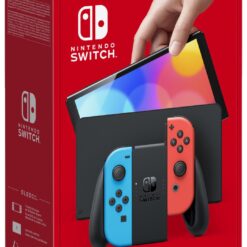 Nintendo Switch OLED Console - Neon Blue & Neon Red