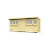 Pent Summer Shed 16ft x 5ft Fast & Free 2-5 Nationwide Delivery