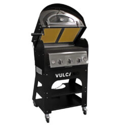 Pizza Oven Convertible Into A Barbecue "Vulcano 3 Premium Gaz"