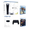 PlayStation 5 Console, DualSense Controller, 2 DVD's and HD Cam Bundle