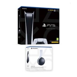 PlayStation 5 Digital Edition Console + Pulse Headset Bundle