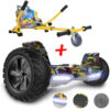 Right Choice Multi-Coloured Classic Hoverboard With Adjustable Hoverkart