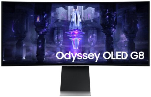 Samsung Odyssey OLED G8 34 Inch 175Hz UWQHD Gaming Monitor