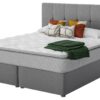 Sealy Abbot Pillowtop Superking Divan Bed - Grey