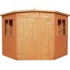 Shire Wooden Shiplap 2 Glazed Windows Shed - 7 x 7ft