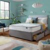 Silentnight Middleton Double 4 Drawer Divan Bed - Grey