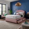 Silentnight Middleton Double Memory 4 Drawer Divan Bed- Pink