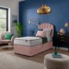 Silentnight Middleton Single Memory Divan Bed - Pink