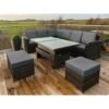 Soho Rattan Wicker Luxury Corner Sofa / Dining Set Chair