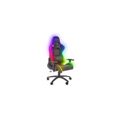 X Rocker Bravo RGB PC Gaming Chair with Neo Motion LED Lighting, Ergonomic High Back Office Chair, Height Adjustable Seat & Swivel, PU Faux Leat